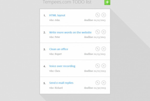 Small flat list psd Free Psd. See more inspiration related to Flat, List, Psd, Horizontal, Active, Small and Tasks on Freepik.