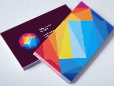 Sunset Mountain Business Card / Logo Design #branding