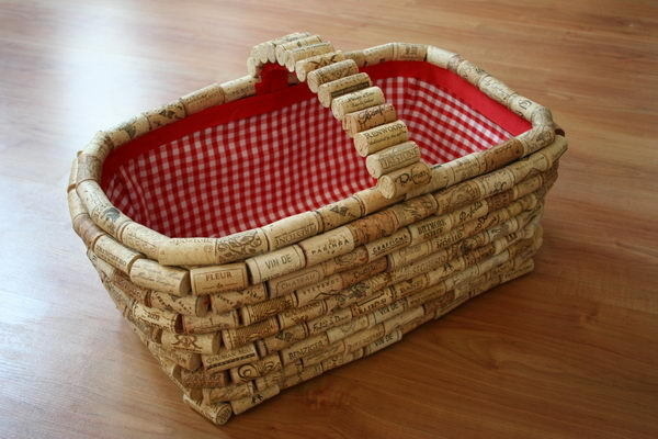 Homemade Wine Cork Crafts #cork #diy #wine