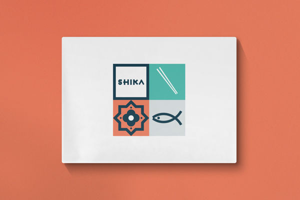 Buamai Shika Street Food Project On Behance #branding #fish #japanese #icons #food #logo