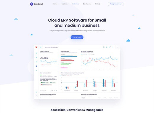 SaasLand - true multi-purpose theme for startups, business, agencies and more