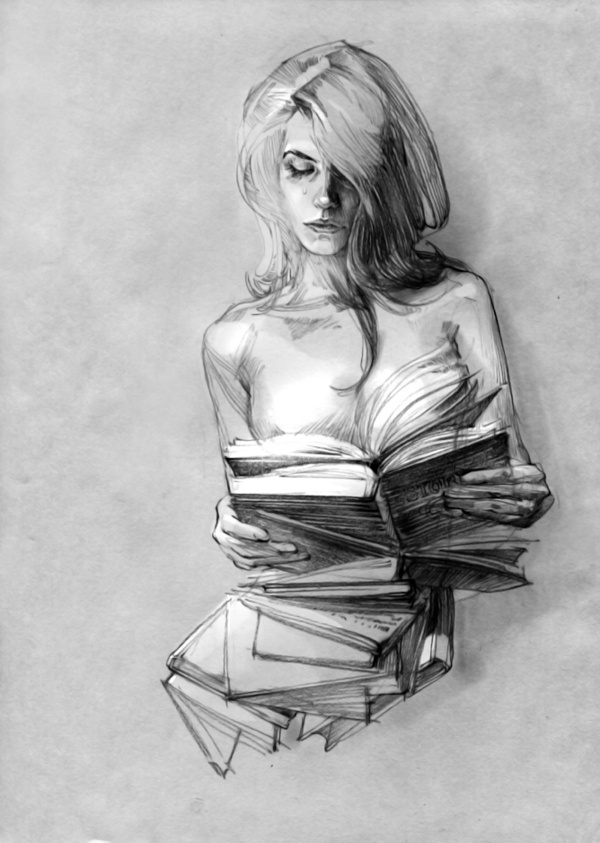 2 #zhang #weber #digital #illustration #pencil #sketch