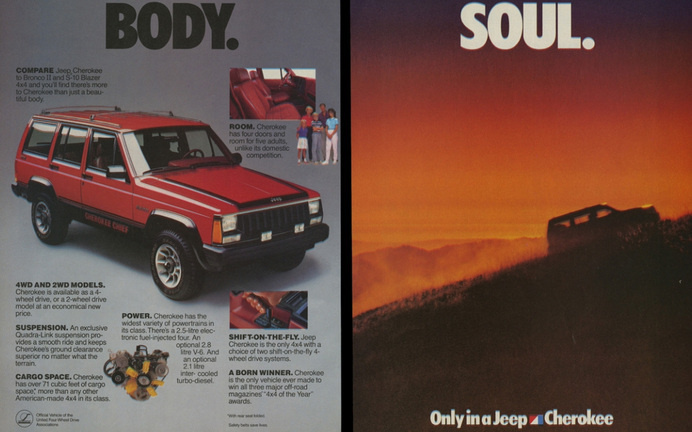 1985 Jeep Cherokee Ad Courtesy Of The Henry Ford #cherokee #jeep