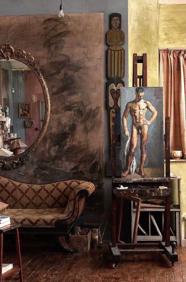 East Sussex house of Duncan Grant and the Bloomsbury Group