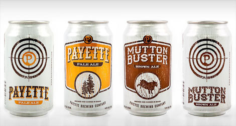 Payette Brewing Co. Cans #packaging #beer #can #label