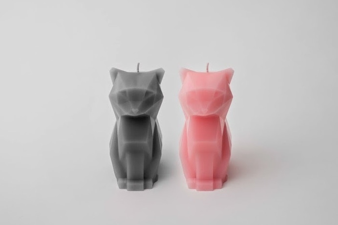 kitty candles #cat #candles #design #industrial