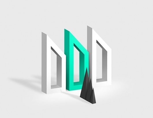 VUJ Typography on the Behance Network #mexico #design #rgb #typography