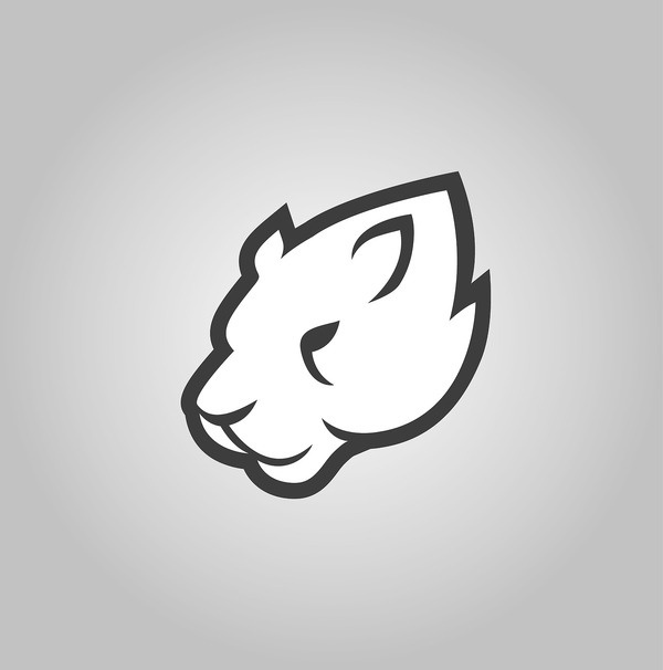 sam reed #cougar #lion #byusa #rebrand #byu #concept #cosmo #logo