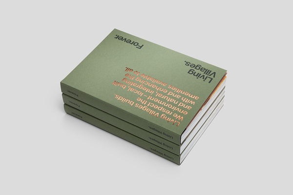 Living Villages | Studio Blackburn #typography