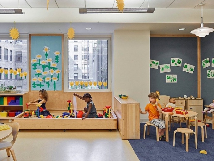 1960s Brutalist Building in Manhattan Transformed into a Vibrant Learning Environment 4
