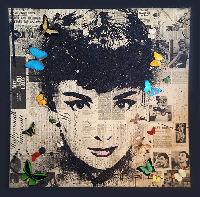 #collage #VeeBee #audreyhepburn