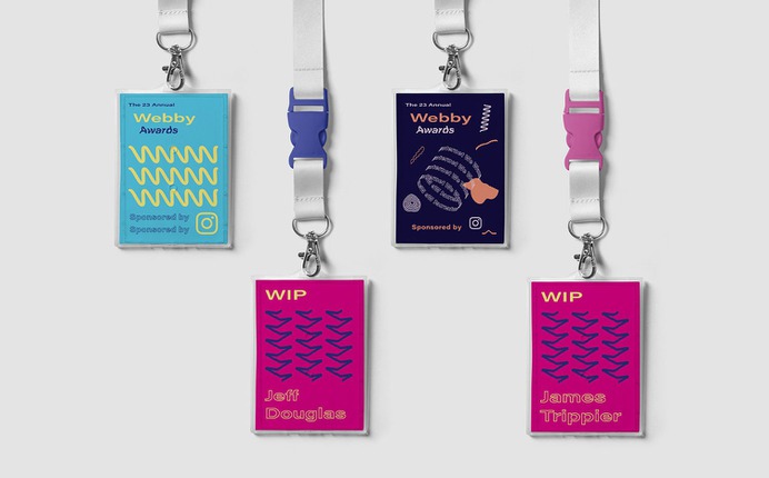 Webby Awards - Mindsparkle Mag Hans Christian Øren designed this beautiful project which consisted in developing the new identity for the Webby Awards 2019. #logo #packaging #identity #branding #design #color #photography #graphic #design #gallery #blog #project #mindsparkle #mag #beautiful #portfolio #designer
