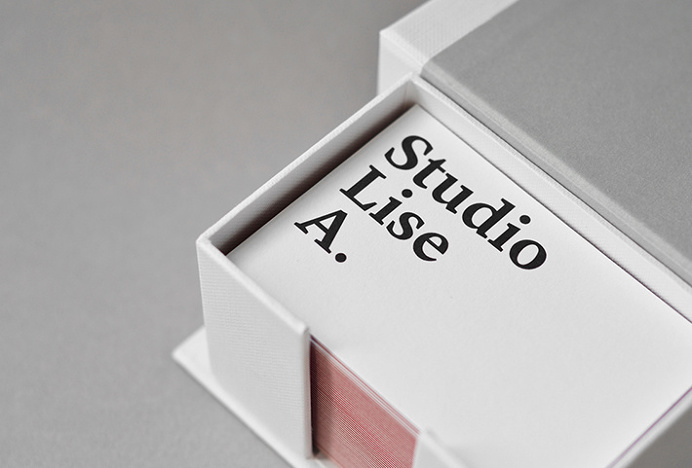 Studio Lise A. by Lise Armand #business #card #print #graphic #design