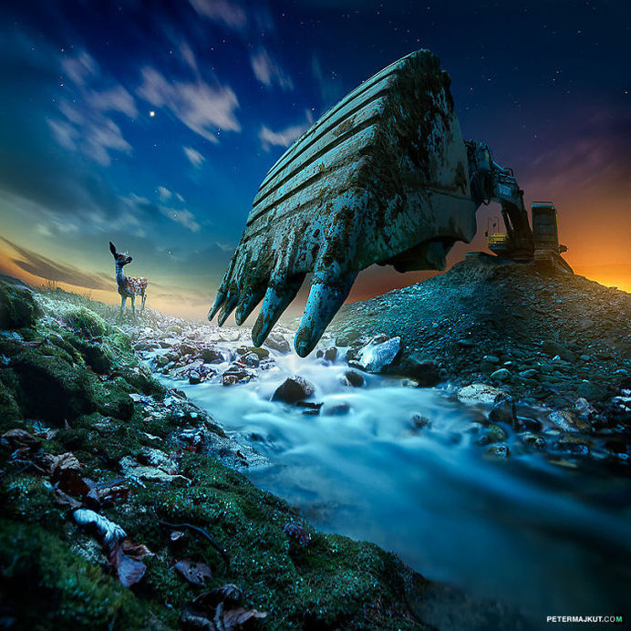 Dark World Of Machines By Slovakian Photographer Peter Majkut | Bored Panda #photography #machine