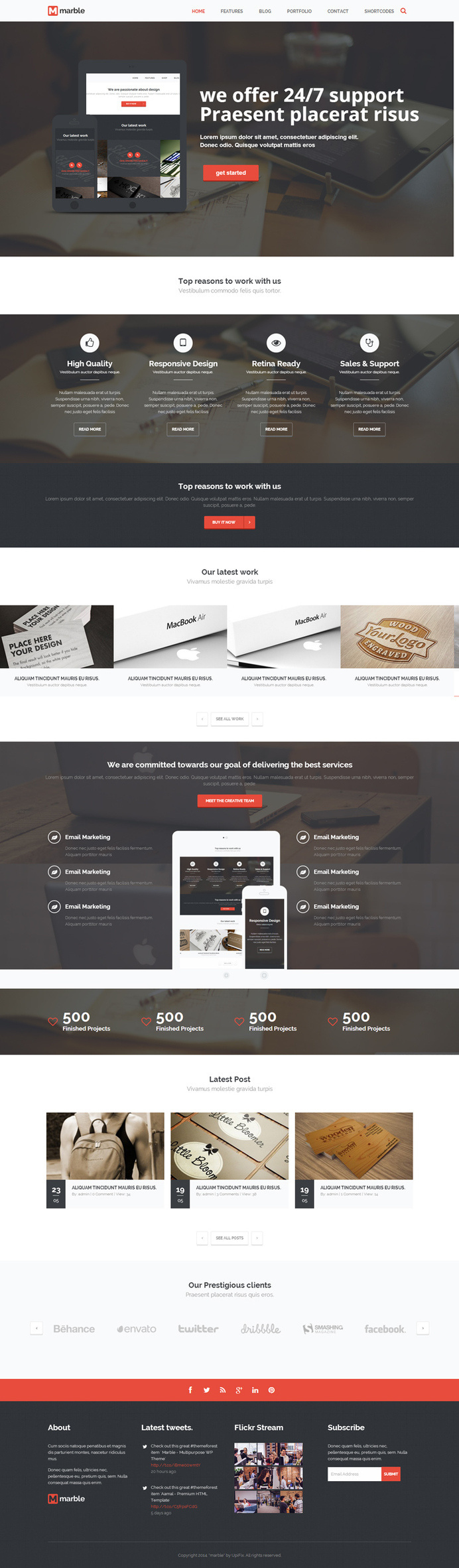 red, one page, wordpress, website, portfolio #red #one page #wordpress #website #portfolio