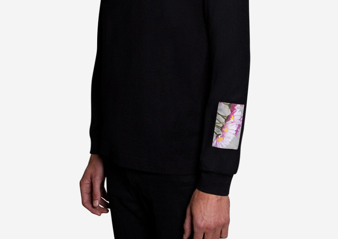 clothing #flower #print #black