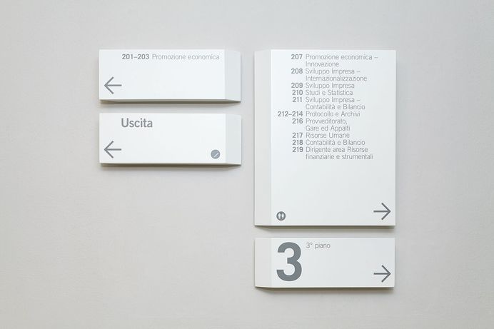 ccrz - Camera di Commercio Como - Chamber of Commerce signage system