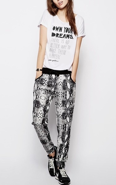 Own your dreams #white #loose #fit #tshirt #fashion