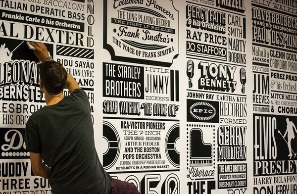 Sony Music Timeline by Alex Fowkes #timeline #alex #music #fowkes #sony