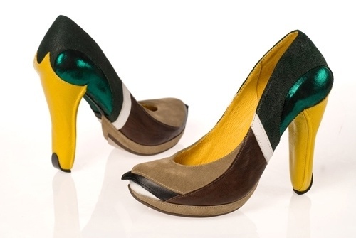 Bird Shoes by Kobi Levi | CMYBacon #mallard #shoe #bird