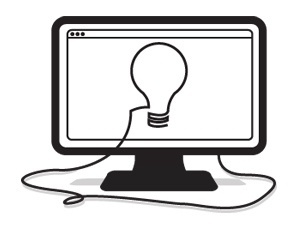 The 5 Best Websites to Visit for Creative Inspiration #computer #creative #inspiration #icon #creativity #illustration #lightbulb