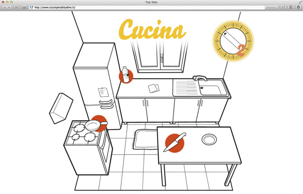 Sicuri per abitudine | Website #campaign #design #checklist #kitchen #web #social
