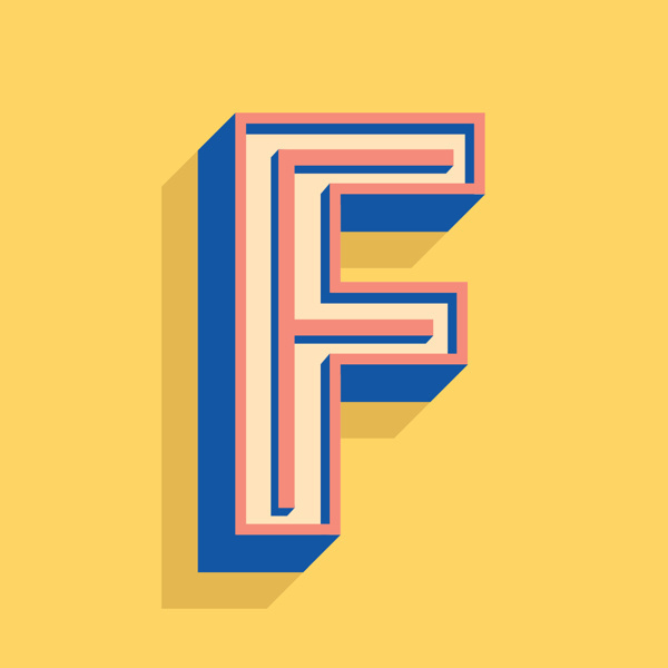 F - Heymikel #lettering #typographie #lettes #heymikel