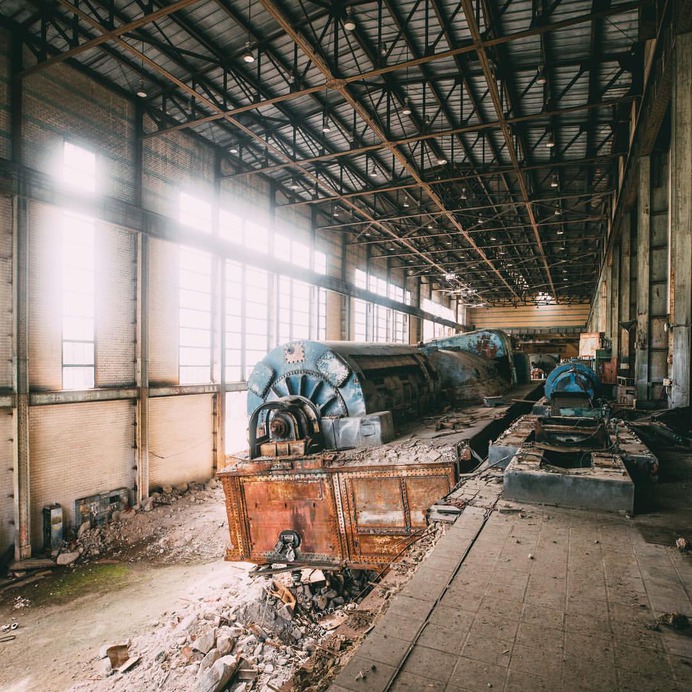 Abandoned Industrial Places Around America by Justin Jenny