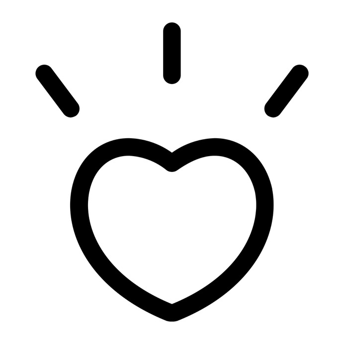 See more icon inspiration related to heart, like, peace, love and romance, valentines day, loving, lover, interface and shapes on Flaticon.