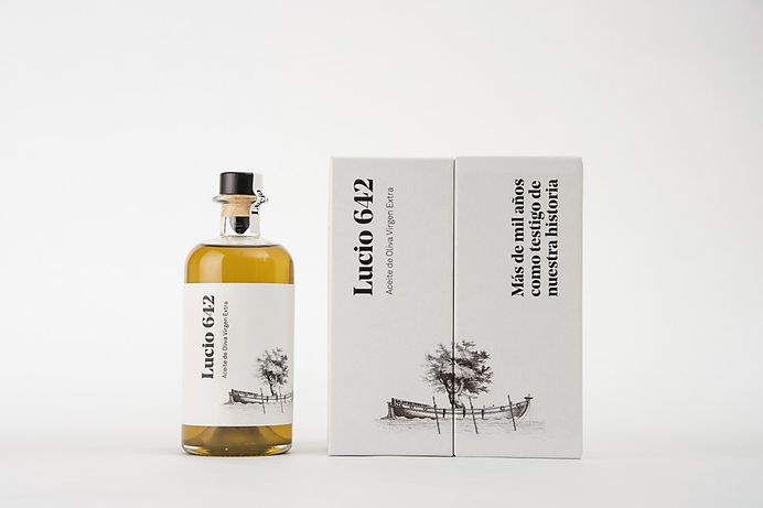 Lucio 642 identity and packaging
