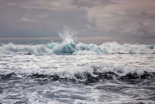 Pastel Icebergs by Zaria Forman 8 #painting #sea #art