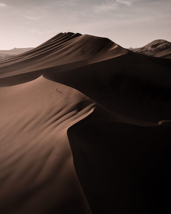 Minimalist and Cinematic Drone Photography by Simeon Pratt