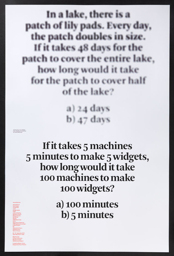 Modern Theory – Project Projects #blurthatshit #typography