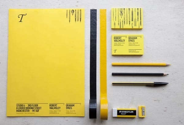 Teacake Stationery #yellow