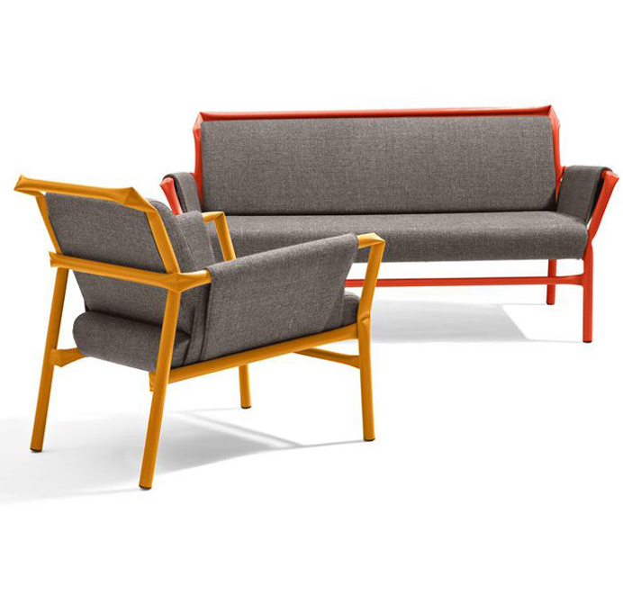 Tubular Steel Furniture in Cheerful Colors - #design, #furniture, #modernfurniture, #chairs