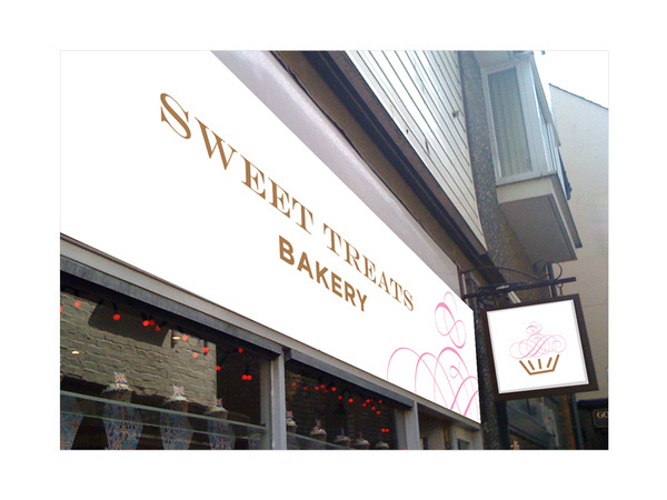 Corporate Identity #signage #cupcakes #bakery #branding