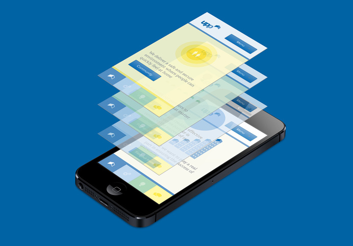 UPP Corporate responsive website design