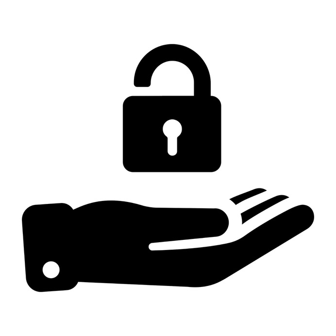 See more icon inspiration related to hand, padlock, protection, security, interface and multimedia on Flaticon.