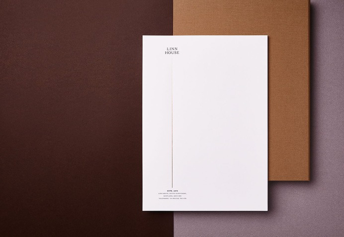 Linn House Identity - Mindsparkle Mag Touch Agency designed the identity for Linn House. #logo #packaging #identity #branding #design #color #photography #graphic #design #gallery #blog #project #mindsparkle #mag #beautiful #portfolio #designer