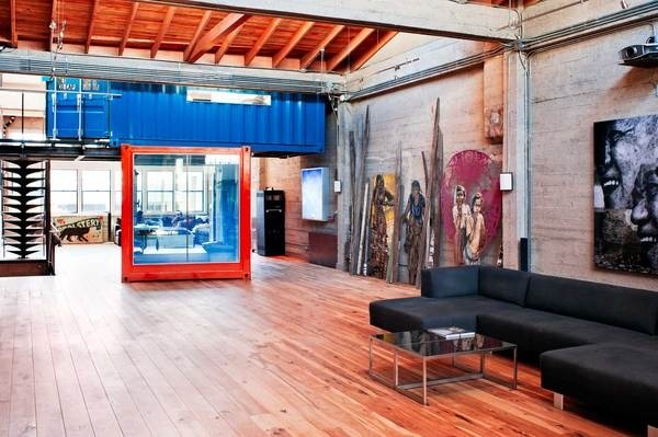 SF Loft | Wardell+Sagan Projekt #loft #concrete #wood #cargo #sf #metal