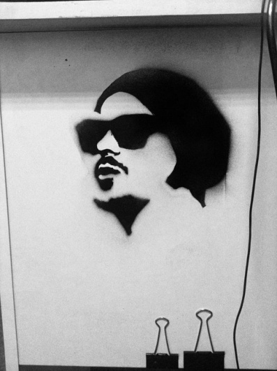 dima buique #rossandmorris #photo #buique #paint #blackandwhite