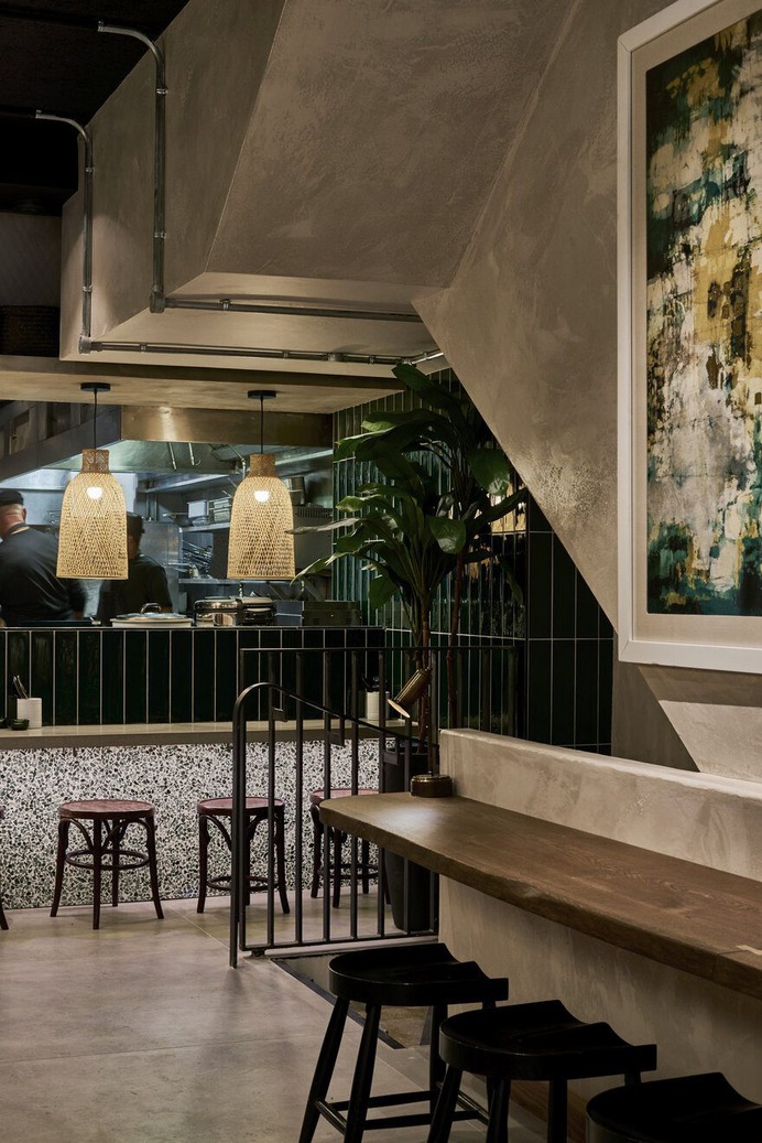 Kolamba Restaurant in Soho, London / Studio Fils
