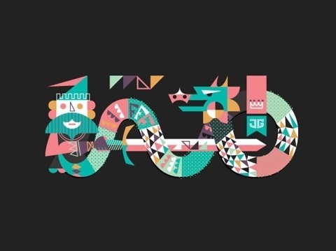 FFFFOUND! | The Year of the Dragon by Javier Garcia | Flickr - Photo Sharing! #logo #face