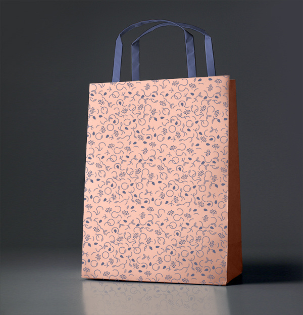 Chabur Heroes Design Portfolio of Piotr Buczkowski Graphic design #pattern #branding #pink #floral #identity #bag