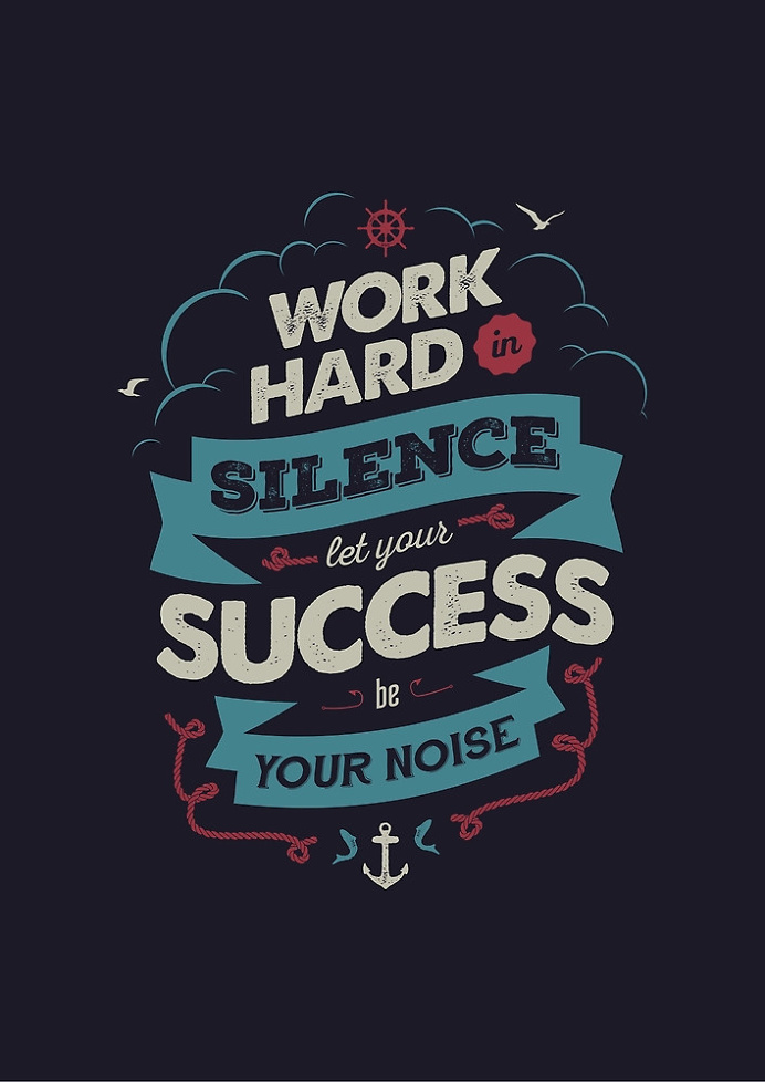 "WORK HARD" by snevi