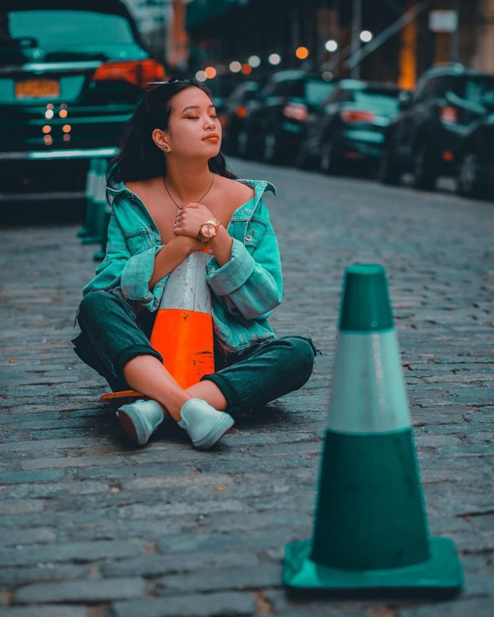 Moody Street Style Portrait Photography by Jaime Penzellna