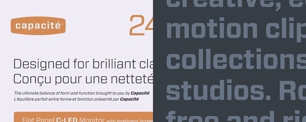 Forza | Hoefler & Frere-Jones #specimen #sans #typeface