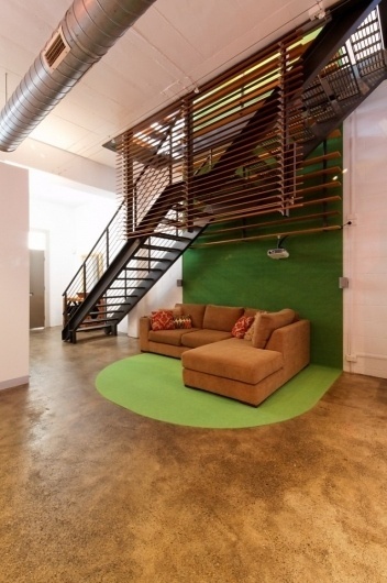 House Variety: Butler House : By Andrew Maynard Architects #interior #steel #wood #architecture #stair #slats