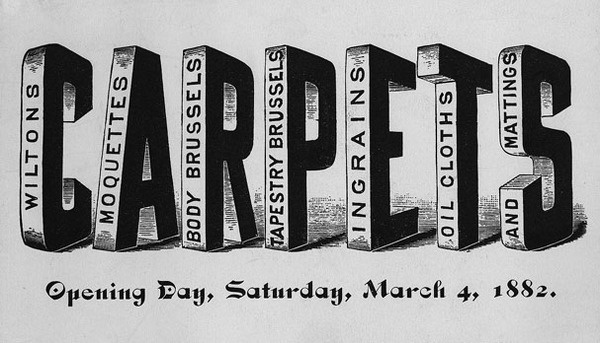 carpets150.jpg (607×348) #perspective #logo #carpets #lettering