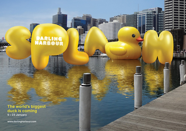 The world's first inflatable brand identity #typography #type #branding #identity #fireworks #3d type #mike rigby #interbrand australia